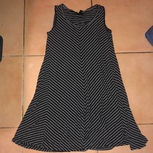 Style & Co. chevron print A line dress size S